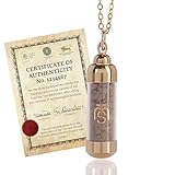 Authentic Temple Mount Christian Necklace for Women & Men – Expert-Certified Sacred Soil Jewelry, Rare Faith-Based Holy Land Soil Pendant from Jerusalem, Spiritual Religious Keepsake – Gold