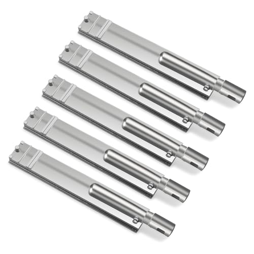 Quemador de acero inoxidable fundido para Bull BBQ piezas de repuesto para parrilla de gas Blaze, Lion Premium, Cal Flame, Beefeater, Aussie, CharBroil, Nexgrill, Barbacoas Galore Turbo y más, 16 1/8