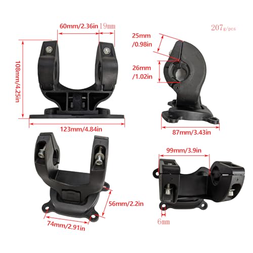 Clip de montaje rápido para bicicletas que soluciona la carga frontal 3