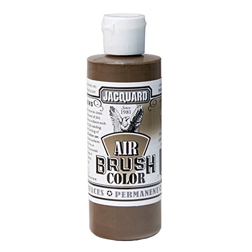 Peinture pour aérographe Jacquard Sépia opaque beaux-arts flacon 4oz