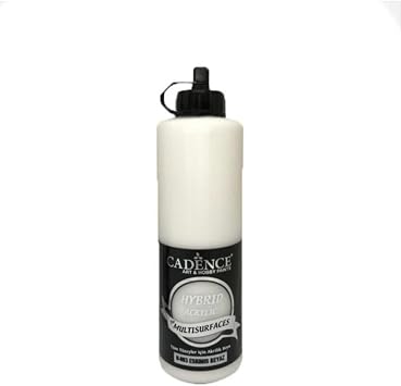 Genel Eskimi  Beyaz Renginde Akrilik Boya 500 Ml H-003  ok Renkli Tek Ebat Unisex
