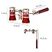 Opera Glasses Binoculars, 3X25 Concert Binoculars, High-Definition Optical Lens Adjustable Focus Button and Foldable Stretchable Handle Theater Glasses for Music Concert, Cinema