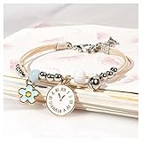 Regalo de día festivo: esta pulsera será un regalo especial para amigos, esposa, hija, madre, hermana, regalo perfecto para Navidad, graduación, cumpleaños, día de Acción de Gracias, aniversario, día de graduación, día de la madre.