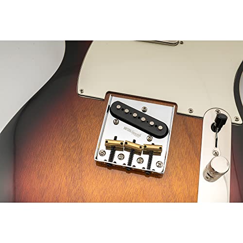 Wilkinson 54mm Espacement des Cordes Vintage Ashtray Chevalet Telecaster 3 Pontets Laiton pour Guitare Tele Style… - Les Beatles, Paul McCartney, John Lennon, RIngo Starr, George Harrison Wilkinson 54mm Espacement des Cordes Vintage Ashtray Chevalet Telecaster 3 Pontets Laiton pour Guitare Tele Style… – Image 7