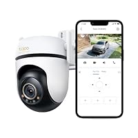 Tapo C530WS 360° Überwachungskamera Außen, 3K 5MP, Starlight Farbe Nachtsicht, KI-Erkennung, Bewegungsverfolgung, WLAN oder Ethernet, microSD-Karte bis zu 512 GB – Ansicht 1