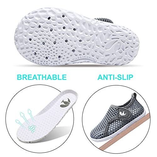 Image of FEETCITY Baby Boys Girls Water Sport Shoes Barefoot Kids Aqua Socks Quick-Dry Beach Swim Pool Shoes