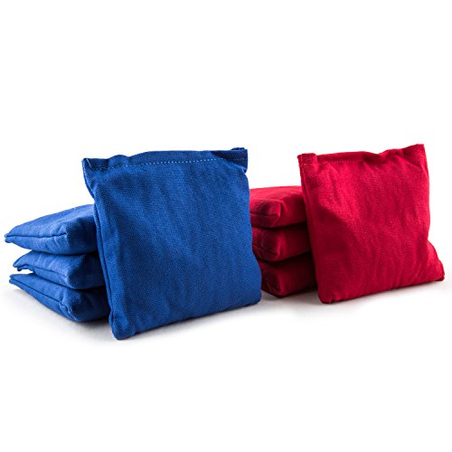 CAN'T STOP PARTY SUPPLIES Set of 8 6 x 6 Inch Cornhole Bean Bags