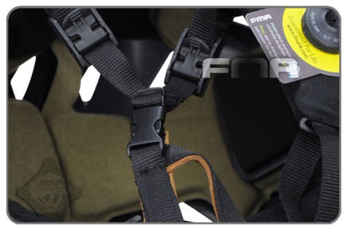 Generic Mikrofon FTP Bump Helm EX Softair Einfache System tb1044 schwarz/Desert/grau, TB1044-BK