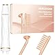 Kopfmassagegerät Elektrisch, RRZIOM 2 in 1 Rotlicht Scalp Massager Für Haare, Kopfhaut, Gesicht, Kopfhaut Massagebürste Elektrisch Für Haarwachstum, Portable Plug Design