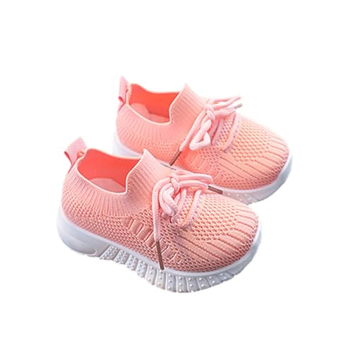 Baby Boy Girl First Walking Shoes Toddler Infant Mesh Sneakers Breathable Lightweight Non-Slip Rubber Sole Summer