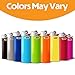 BIC Classic Lighter, Assorted Colors, 50-Count Tray, Up to 2x the Lights (Assortment of Colors May Vary)
