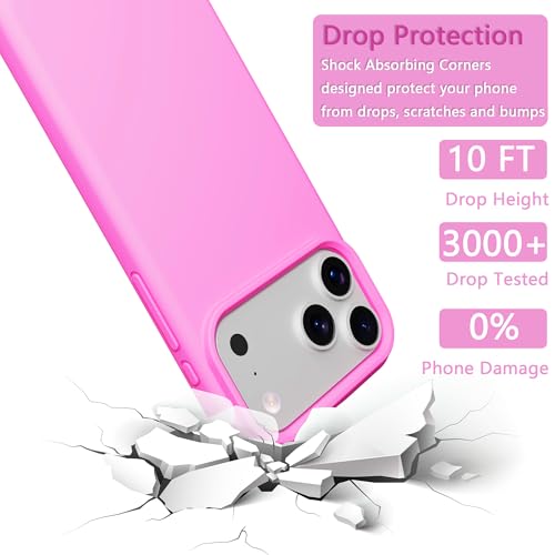 Image of iPhone 17 pro /18 pro Case Silicone(Pulm Pink)