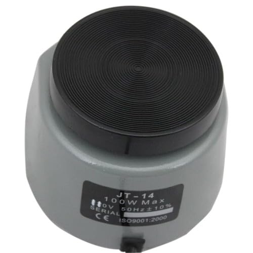 Gipsrüttler Rüttler Dental Vibrator Round Dental Lab Oszillator 220V 100W Rüttelplatte Vibrator Shaker,Dental Lab Ausrüstung Für Zahnärzte(Grau)