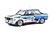 Solido 421187300 FIAT 131 Abarth #10, Rallye Monte Carlo 1980, Fahrer: W. Röhrl, Modellauto, Maßstab 1:18, weiß/blau