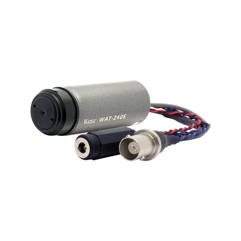 Amazon.com : Watec, WAT-240E CB P3.7 NTSC, Fully Adjustable Bullet