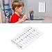 Chore Chart Memo Boards, Detachable PVC Message Board Chore Chart Checklist Board DIY Home Travel Planning Reminder Chart(My Chores)