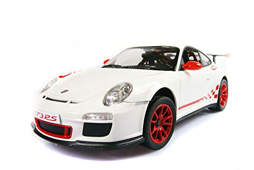 Porsche GT3 1:14-Scale White-and-Red 13" Full-Function Radio Control from Ampersand Shops