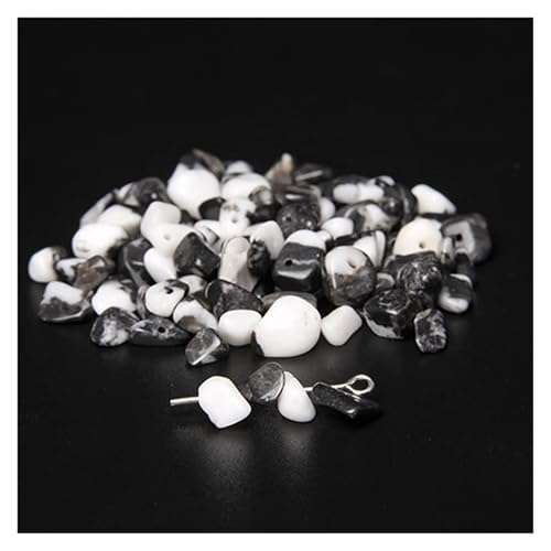 Perles jaspe zèbre 80cm l'idée cadeau parfaite pour amateurs de loisirs créatifs DIY