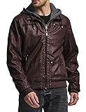 Diseñado para el Aire Libre - Puede contar con esta chaqueta de moto de PU para cualquier actividad al aire libre. Es perfecto para motociclismo, ciclismo, conducción, carreras o para paseos casuales al aire libre.