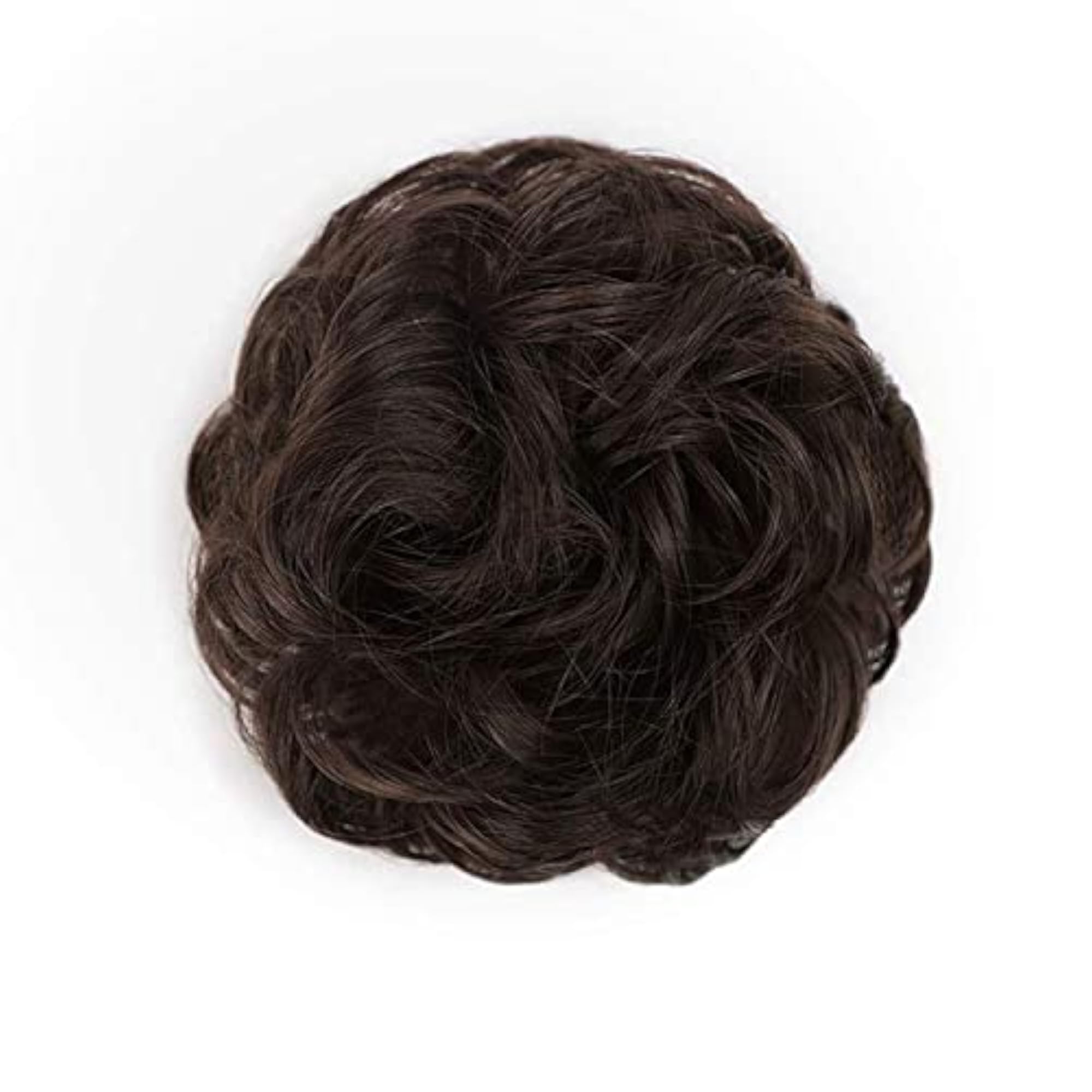Women's Synthetic Messy Brown Hair Bun Extension