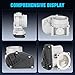Electronic Throttle Body Compatible with Ford Escape 09-18, Fusion 10-18(Only fit for HEV), Ranger 13-16, C-Max 13-18, Transit Connect 14-18, fits for Lincoln MKZ 11-18(Only fit for HEV), Milan 2010