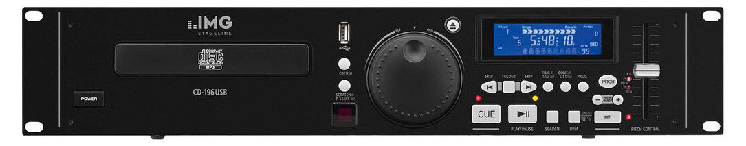 IMG CD-Player 212890, Schwarz,