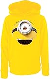minions pullover Kräftige Farben MINIONS Hoodie Stuarts lachendes Gesicht (XL)