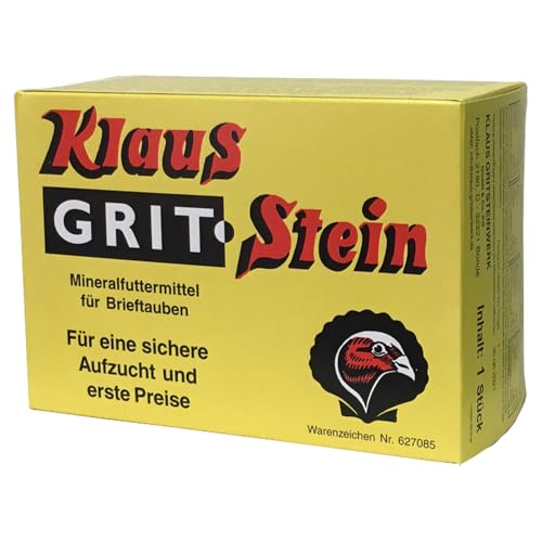 Klaus Gritstein | 1 kg | Mineralfuttermittel für Brieftauben | Für eine sichere Aufzucht und erste Phase | Ausgeglichenes Ernährungsverhältnis zwischen Kalzium und Magnesium