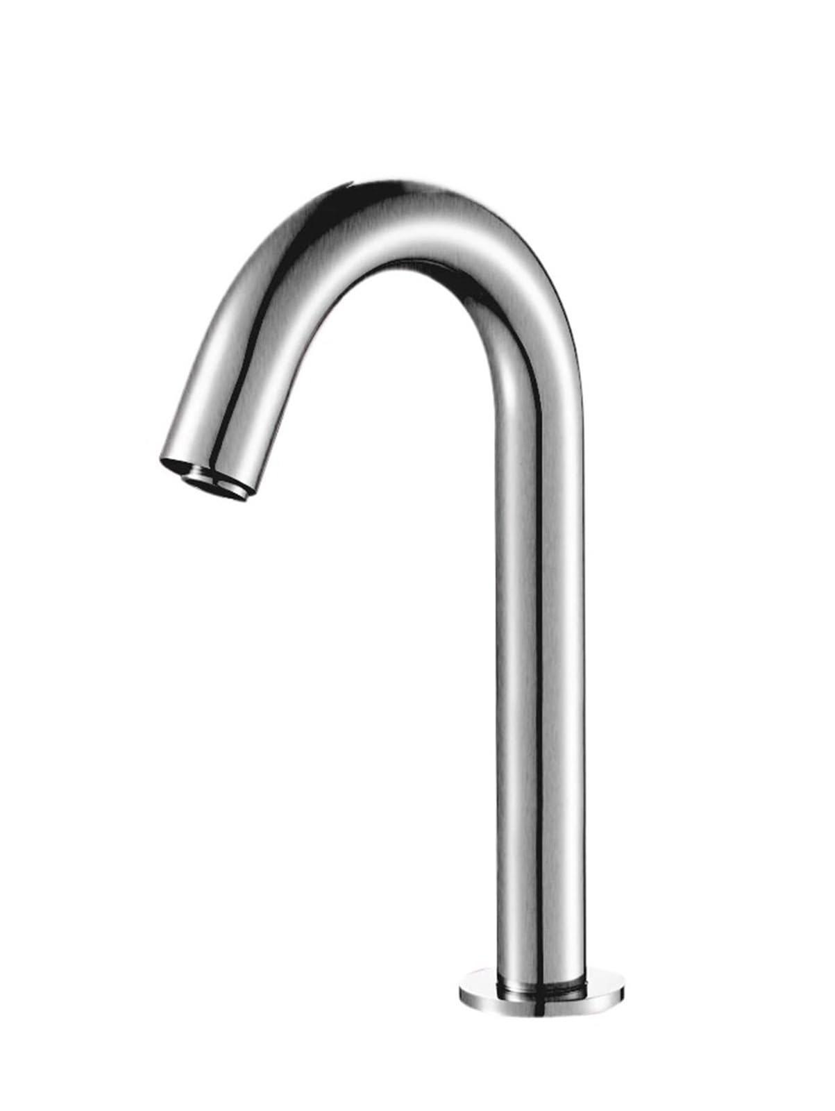 Robinet de lavabo tactile eau chaude et froide Chrome court G3/8 pour salle de bain