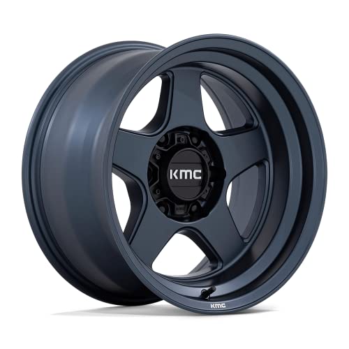 KMC Wheels LOBO 17X8.5 5X5.05.46 18mm METALLIC BLUE - KM728LX17855018
