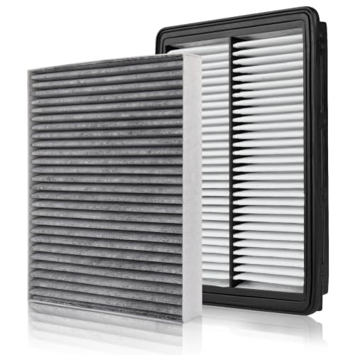 Image of Cabin & Engine Air Filter Combo for Hyundai Sonata 2015-2019 (2.4L Gas) | Replace #CF12151 CA11942, Air Filter Kit Replacement Car Accessories