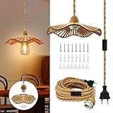 Support de Lampe E27 en Bois Rustique - Durable et beau : Le support d'ampoule E27 en bois rustique présente une résistance élevée à la corrosion et à l'abrasion et ne s'abîme pas facilement. Fabriquée en bois naturel, elle protège l'environnement et est plus saine. La douille E26 conserve la texture et la couleur du bois naturel, donnant une sensation naturelle et rustique, qui peut ajouter une beauté unique à votre espace