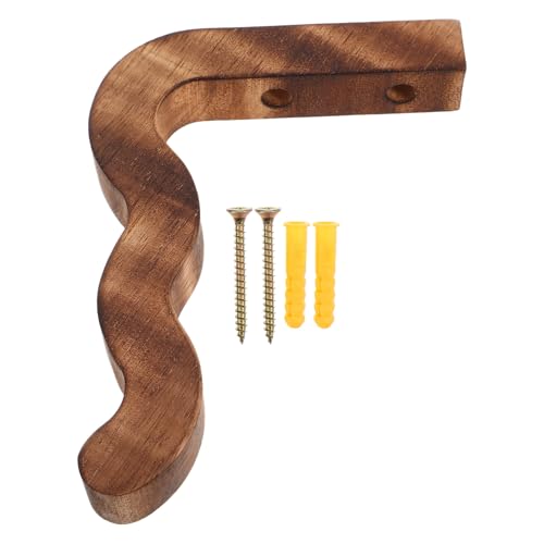 Abaodam 無垢材の植木鉢フック ウィンドチャイムフック ウィンドチャイムハンガー フラワーポットハンギングラック Coffee