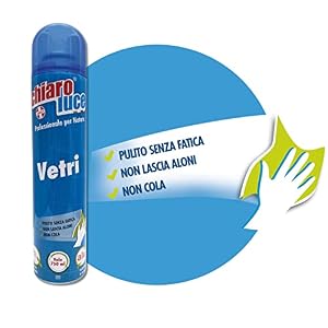 Chiaro Luce Glasreiniger Spray 300 ml Alu-Dose