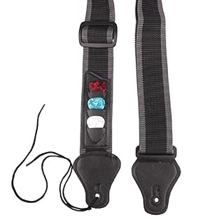 Oshhni Sangle de guitare électrique divertissement loisirs avec 3 médiators sangle de guitare de sport pour accessoires… - Les Beatles, Paul McCartney, John Lennon, RIngo Starr, George Harrison Oshhni Sangle de guitare électrique divertissement loisirs avec 3 médiators sangle de guitare de sport pour accessoires… – Image 6