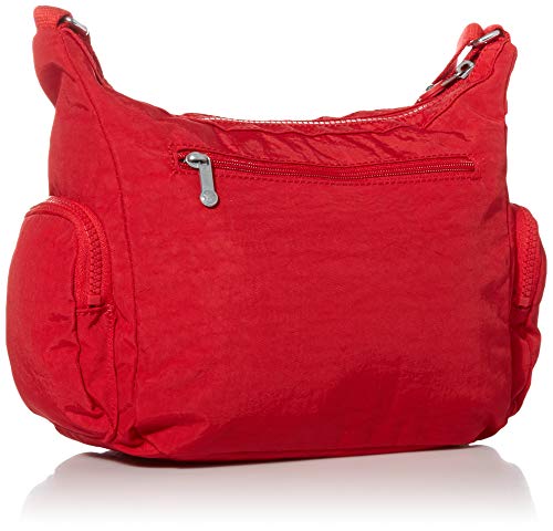 Kipling Bolsa transversal pequena Gabbie feminina, Vermelho Rouge, Small