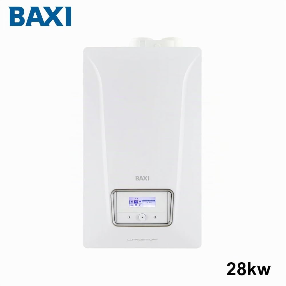 Baxi Luna Classic 28 Caldaia Murale Compatta a Condensazione, a Metano/GPL/Aria Propanata, Riscaldamento e Acqua Calda Sanitaria, Piccole Dimensioni, 70 x 39,5 x 28,5 Cm