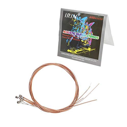 ATORSE 2x Pack of 6 Phosphor Bronze Acoustic Guitar Strings High Quality Parts A102-image-10