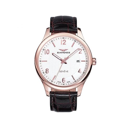 Reloj Suizo Sandoz Caballero 81365-85 Elegant Collection