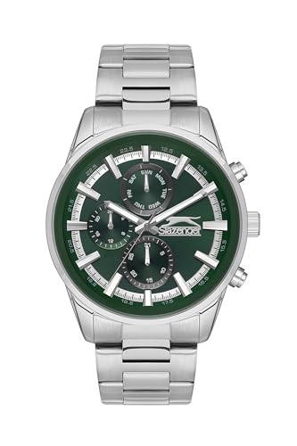 SLAZENGER Analog Green Dial Mens Watch-SL092242205 (B0D17WPHG5) Amazon Price History, Amazon Price Tracker