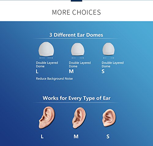 Hearing Aid Sound Amplifier Mini Ear Hearing Amplifier Half Penny Sized Noise Reduction and Feedback Cancellation Ear Amplifier for Seniors and Adult with Battery Size 10 - Thumbnail 3