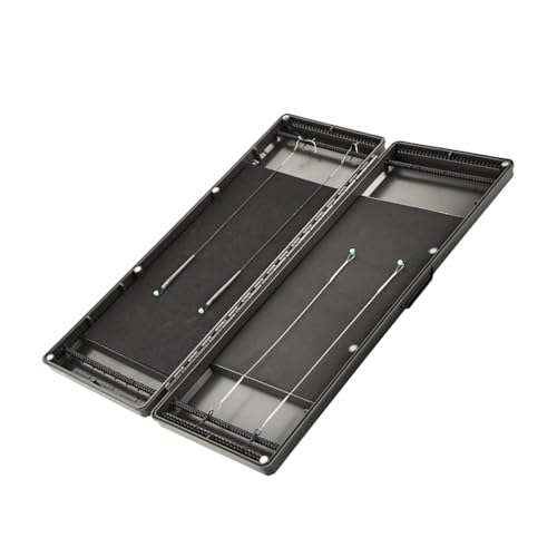 ポータブル釣り具収納ケースマグネット開閉タックルボックスコンパートメント釣り糸コンパートメントケース