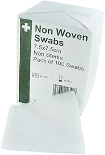 HypaCover Non Woven Swabs - 7.5 x 7.5cm (Pack of 100)