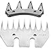 Gavigain Stainless Steel Sheep Clippers Blade High Hardness Cutter Sheep Shear Replacement 4 Specifications (9-Tooth Straight Blade (+Swing Blade))