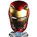 CRFANSHIRT Iron MK50 Helmet Voice Control Wearable Cosplay Electronic Open/Close LED Eyes Mask Model Prop Gold