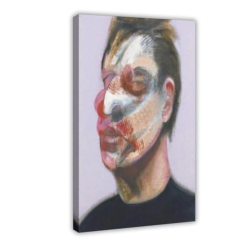 Francis Bacon autoportrait de peintre impression sur toile et décoration murale