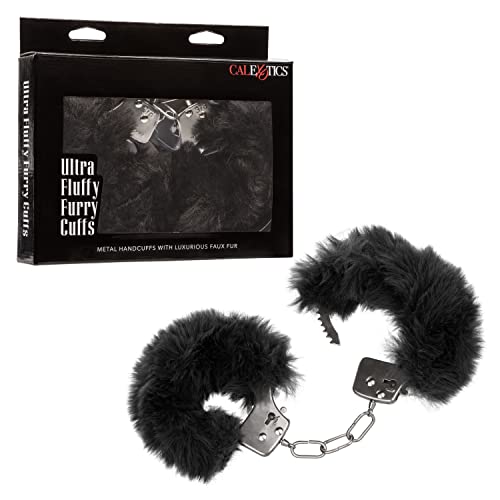 CalExotics Ultra Fluffy Furry Cuffs Handcuff Sex Key...