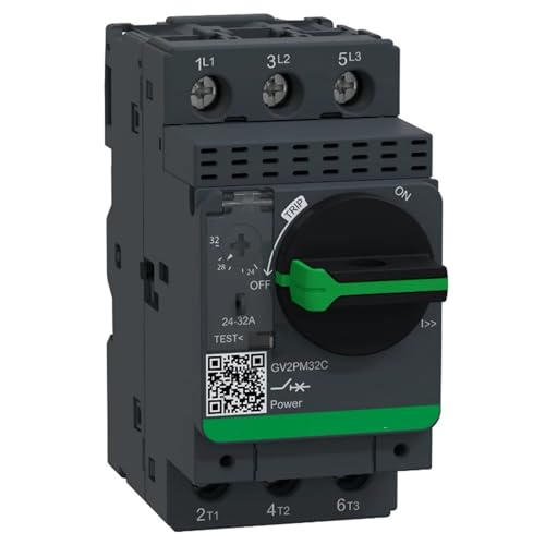 Disjoncteur de moteur GV2-PM32C 3P 24-32A magnétique pour armoire électrique