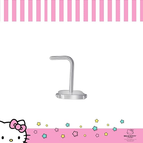 Hello Kitty Nose Rings 20g Stainless Steel L-Shape Kawaii Cute Nose Stud Officially Licensed Sanrio4