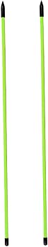 Posture With Golf Alignment Sticks Training Aid 2 Pack Master Golf Alignment Today Rods Feature Pointed Tip For Easily Staking Into Ground And Being